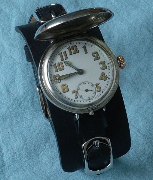 5442 Very Rare WW1 Rolex hunter wire lug trench watch A Trebor s Vintage Watches
